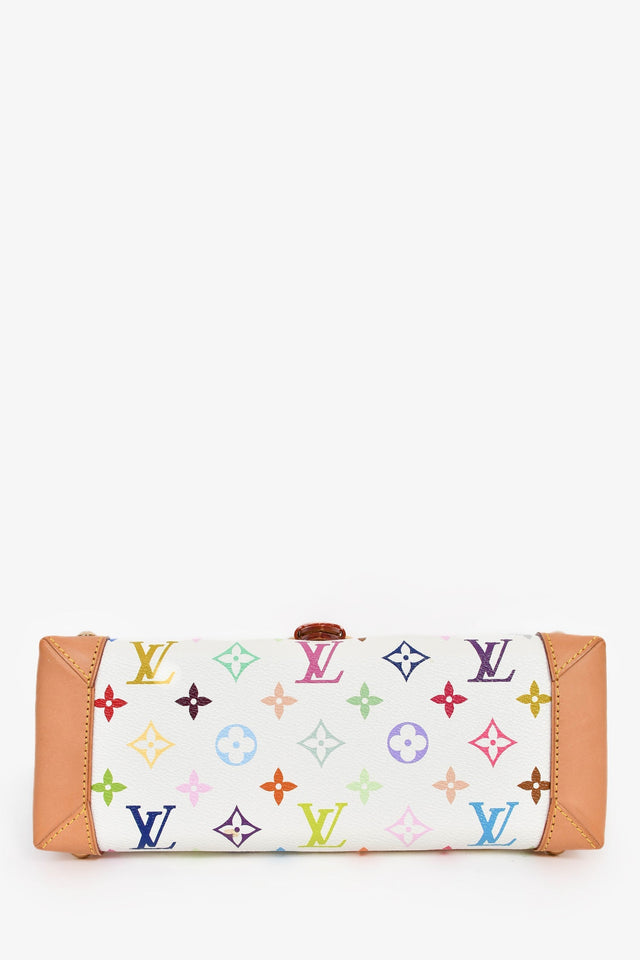 Louis Vuitton 2006 White/Multicolour Monogram 'Eliza' Shoulder Bag