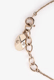 Christian Dior Gold Tone Logo Bracelet