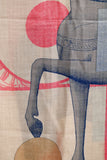 Hermes Pink Multicolour Cashmere/Silk 'Cavalier en Formes' 140