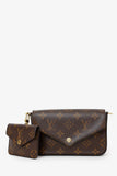 Louis Vuitton Monogram Canvas Félicie Strap & Go Crossbody