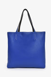 Hermes Blue/Grey Leather Reversible Tote