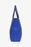 Hermes Blue/Grey Leather Reversible Tote