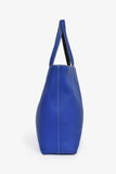 Hermes Blue/Grey Leather Reversible Tote