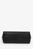 Hermes 2025 Black Leather Kelly PM Messenger Bag