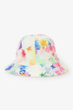 Louis Vuitton White/Multicolour Monogram Watercolour Cotton Reversible Bucket Hat Size 58