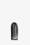 Christian Dior Metallic Patent Microcannage Diorama Wallet on Chain