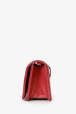 Christian Dior 2021 Pink Patent Leather Nano Lady Dior Chain Pouch
