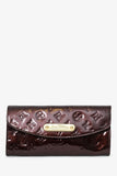 Louis Vuitton 2010 Amarante Vernis Sunset Boulevard Wallet On Chain