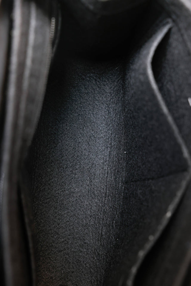Prada Black Nylon Tessuto Top Handle Bag