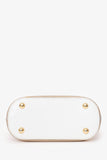Louis Vuitton Vintage Beige/White Terry Cloth Mini Lagoon Tote Bag