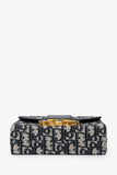 Christian Dior Navy Oblique Montaigne 30 Box Bag