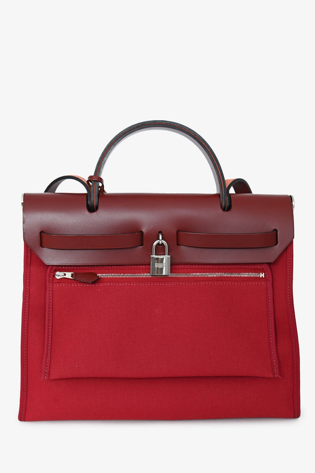 Hermes 2019 Red Herbag Zip 31