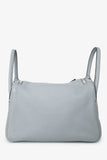 Hermes 2015 Light Grey Clemence Leather Lindy 30