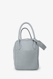 Hermes 2015 Light Grey Clemence Leather Lindy 30