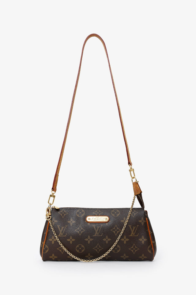 Louis Vuitton 2008 Monogram Eva Pochette PM Crossbody With Strap