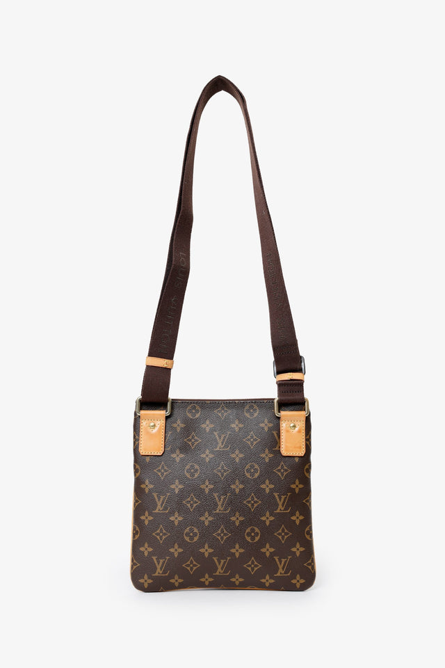 Louis Vuitton 2012 Monogram Valmy Pochette Crossbody Bag