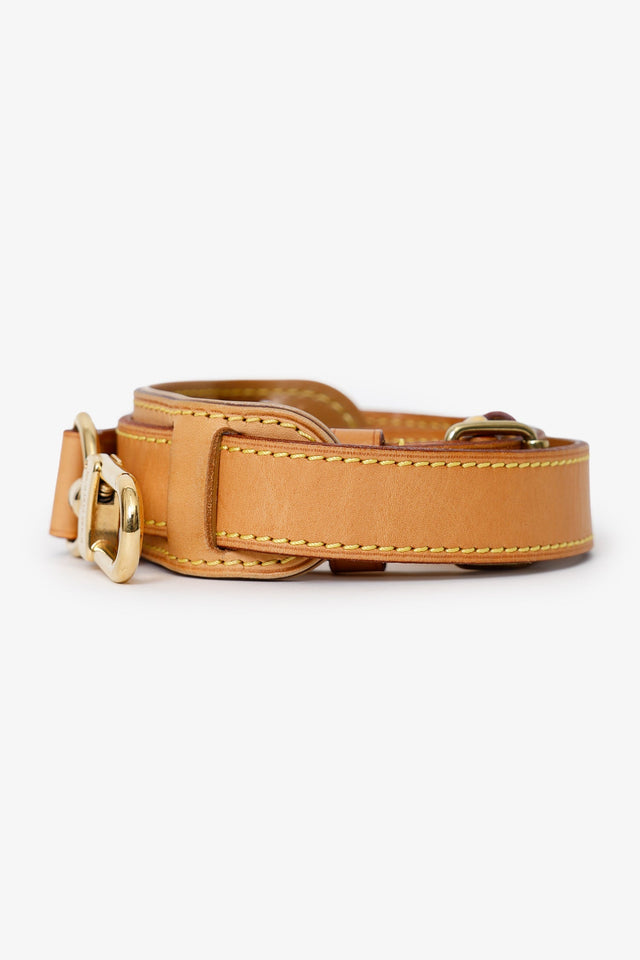 Louis Vuitton Beige Vachetta Wide Bag Strap