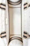 Christian Dior 2023 Ecru Cannage Shearling Taupe Canvas Medium Book Tote