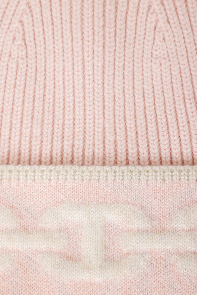 Hermes Pink Cashmere 'Heaven' Beanie Size M