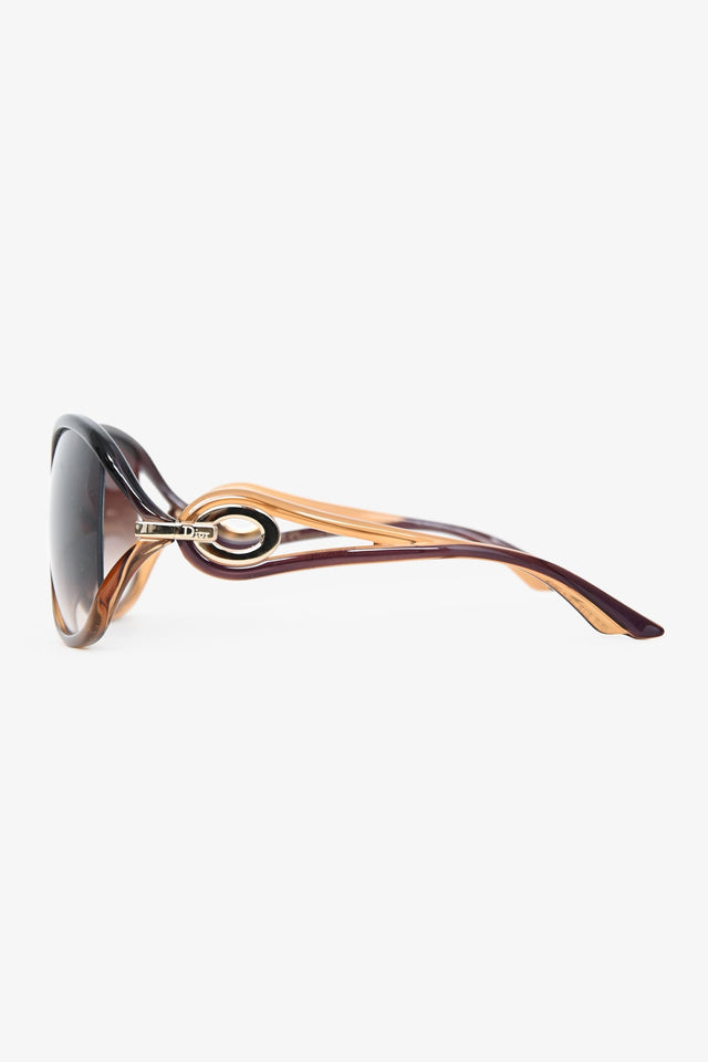 Christian Dior Bi-Color 'Diorvolute2' Sunglasses