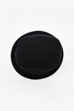 Burberry Black Cotton Logo Bucket Hat Size L
