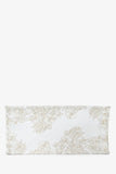 Christian Dior 2022 Metallic & White Canvas Medium Book Tote
