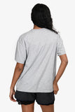 Burberry Grey Cotton 'TB' Logo T-Shirt Size S