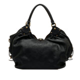 Louis Vuitton Monogram Mahina XL Hobo Bag