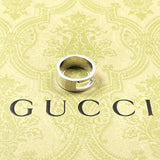 Gucci Ring Silver925 Silver Branded Cutout G 13