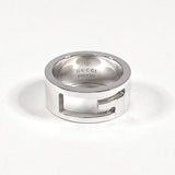 Gucci Ring Silver925 Silver Branded Cutout G