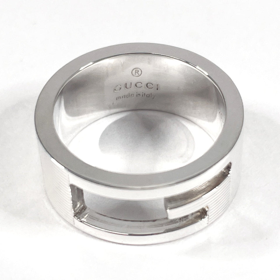 Gucci Ring Silver925 Silver Branded Cutout G