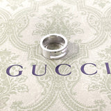 Gucci Ring Silver925 Silver Branded Cutout G 11