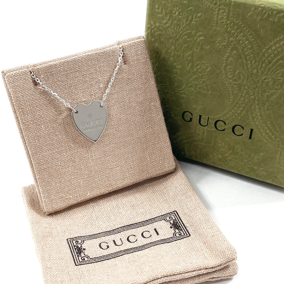 Gucci Necklace 223512 J8400 8106 Silver925 Silver  Heart