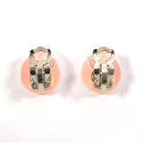 Chanel Coco Mark Plastic Earrings