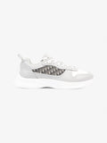 Christian Dior B25 Grey Oblique / White Leather EU 42 UK 8