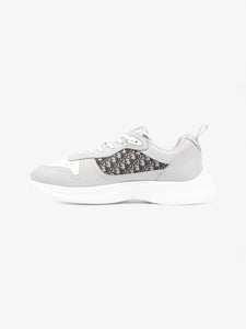 Christian Dior B25 Grey Oblique / White Leather EU 42 UK 8