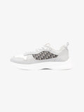 Christian Dior B25 Grey Oblique / White Leather EU 42 UK 8