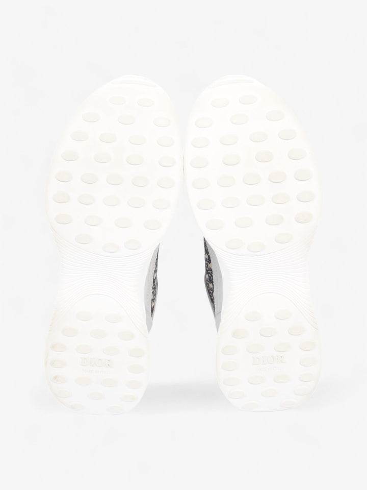 Christian Dior B25 Grey Oblique / White Leather EU 42 UK 8