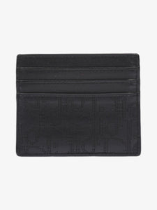 Christian Dior Oblique Galaxy  Holder Black Leather
