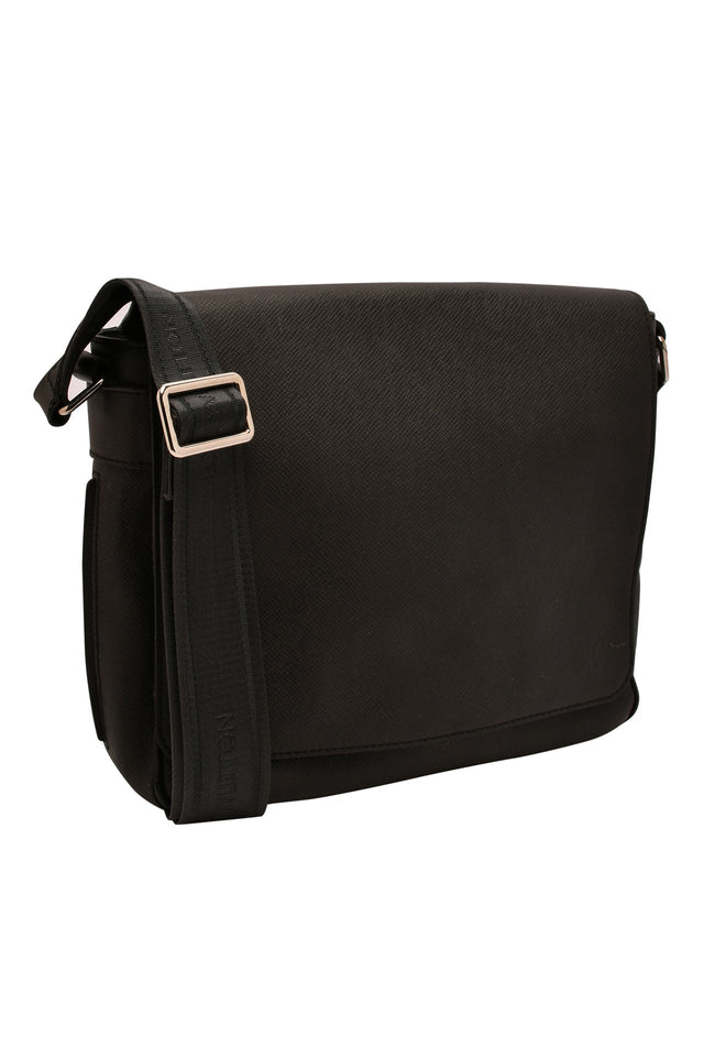 Louis Vuitton Steel Grey Taiga Leather Roman MM Bag