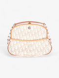 Christian Dior Romantic Shoulder Bag Beige / Pink Canvas