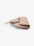 Christian Dior Saddle Belt Bag Rose Pink / Black Calfskin Leather