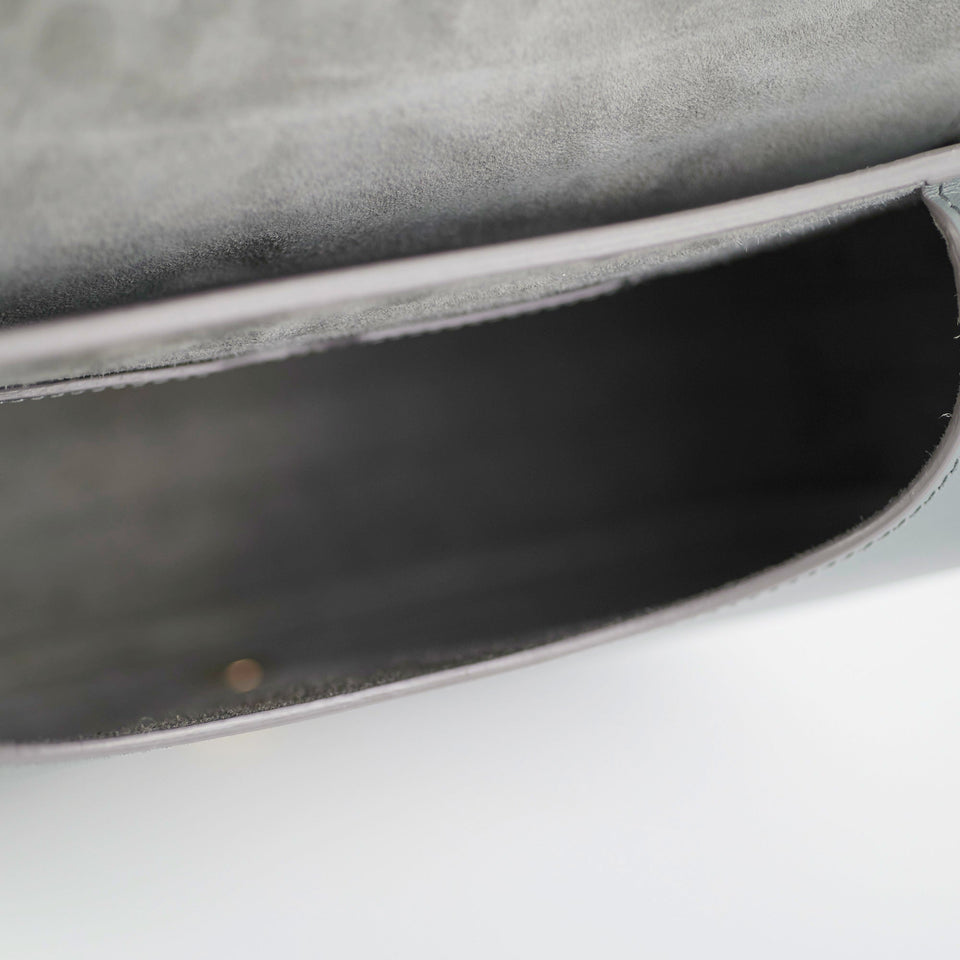 Christian Dior Medium Bobby Grey Calfskin Bag
