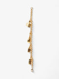 Christian Dior Perfume Bottle Charm Bracelet Gold Base Metal