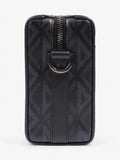 Christian Dior Lingot CD Diamond Bag Black / Navy Blue Canvas