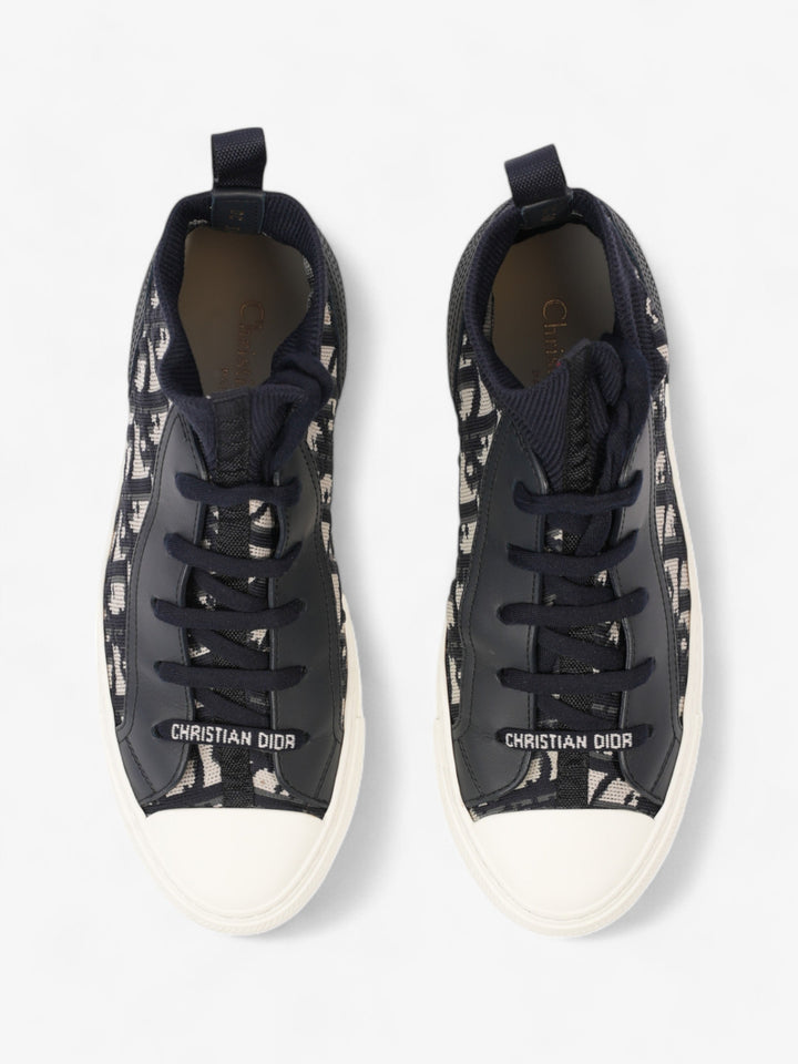 Christian Dior Walk 'n' Dior Deep Blue / White Canvas EU 38 UK 5
