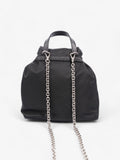 Prada Vela Backpack Black Nylon Mini