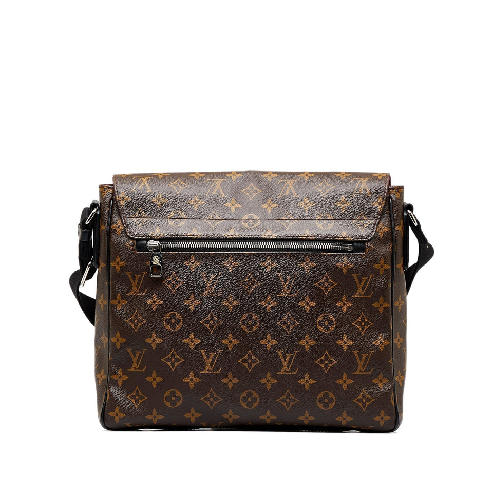 Louis Vuitton Monogram Macassar District MM Crossbody Bag