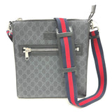 Gucci Shoulder Bag 474137 GG Supreme Canvas black Bag GG Messenger mens