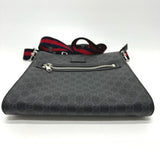 Gucci Shoulder Bag 474137 GG Supreme Canvas black Bag GG Messenger mens